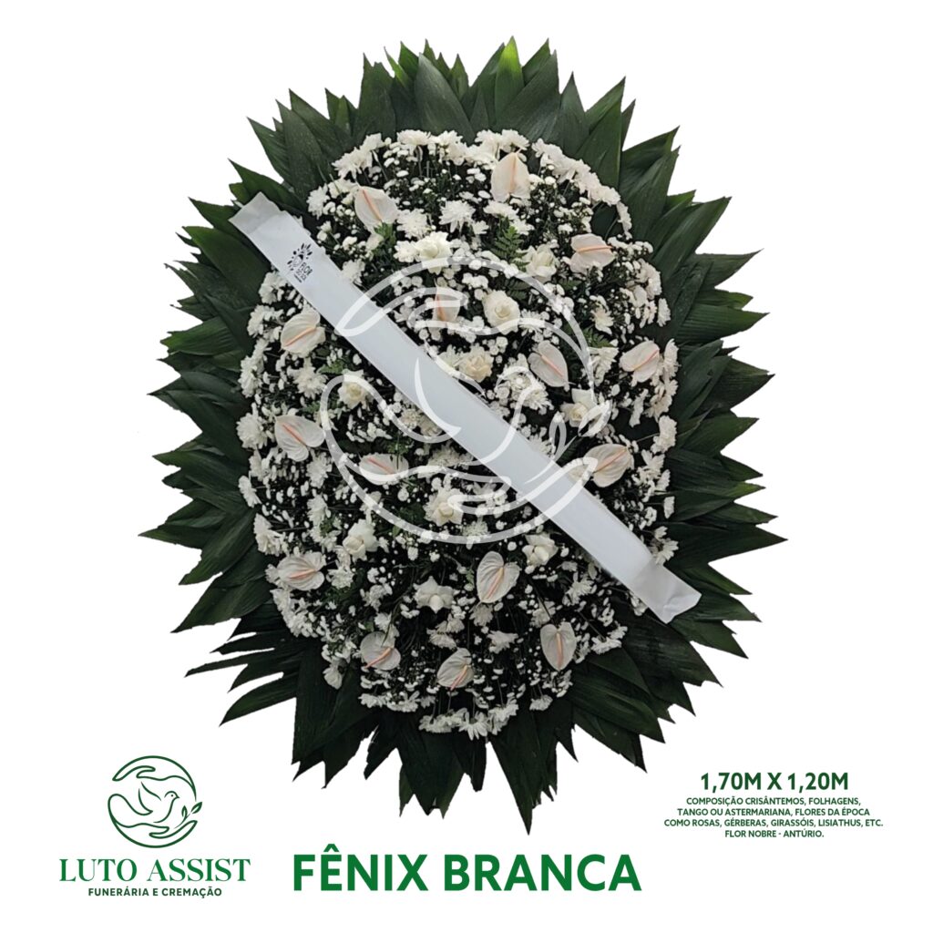 Coroa Fenix Branca