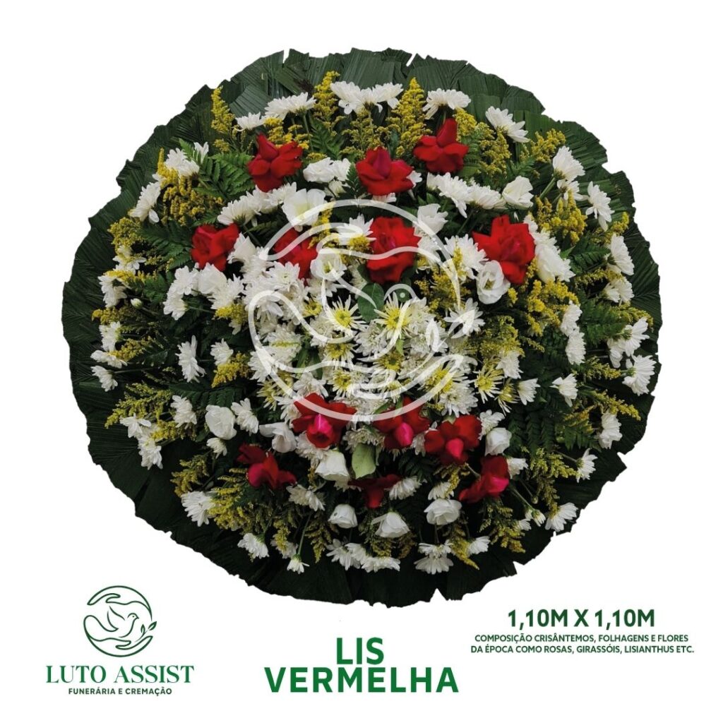 Coroa Lis Vermelha
